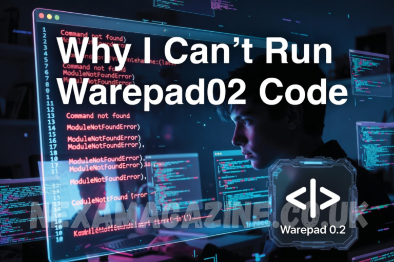 why i can’t run warepad0.2 code? Common Errors & Easy Fixes (2026 Guide) Why I Can't Run Warepad0.2 Code