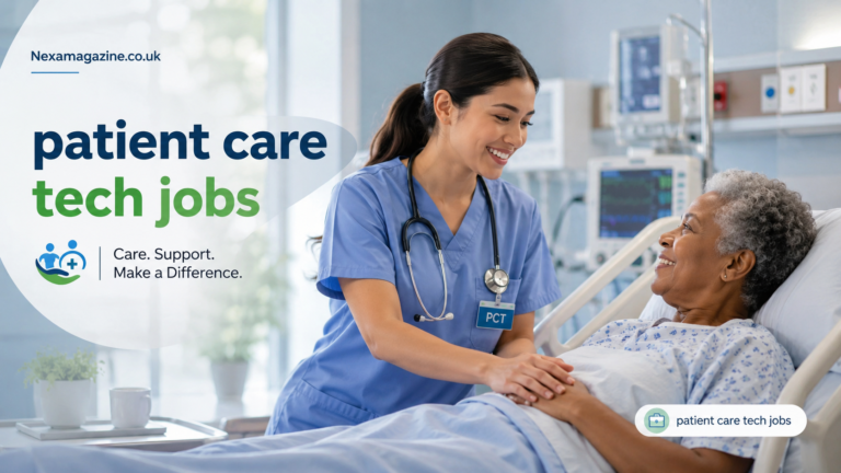 Patient Care Tech Jobs: Salary, Requirements & Career Opportunities in 2026 Patient care technician assisting a patient in a modern hospital room